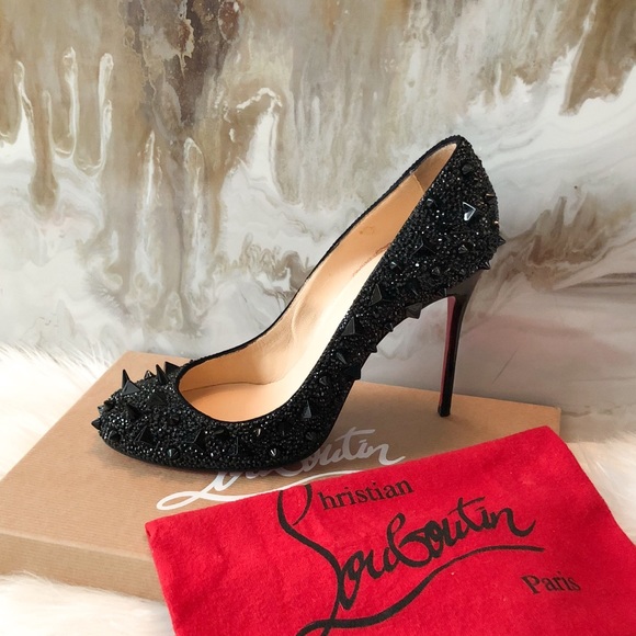 Christian Louboutin Strass Pot Pourri Fifi Heels - Picture 2 of 8